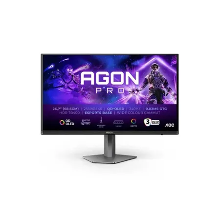 AOC AG276QZD2 27 Inch QD-OLED QHD Gaming Monitor (AG276QZD2)