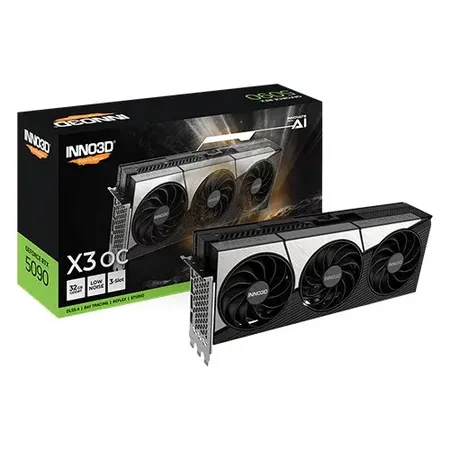 Inno3d RTX 5090 X3 OC 32GB GDDR7 Graphics Card (N50903-32D7X-37593928)