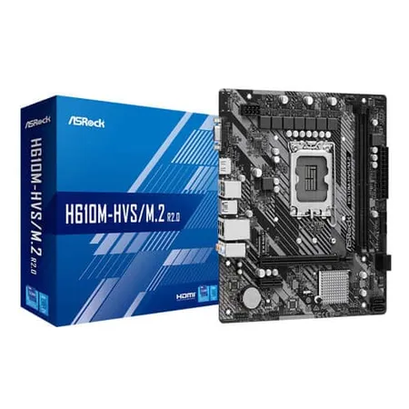 ASRock H610M-HDV/M.2 LGA 1700 DDR4 Micro ATX Intel Motherboard