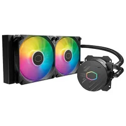 Cooler Master MasterLiquid 240L Core 240mm PWM AIO CPU Liquid Cooler - Black