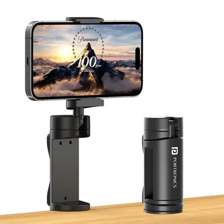 Portronics Mobot Clip POR 2269 Mobile Holder with 360 Adjustable Angles