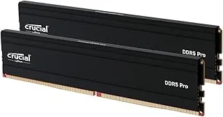 Crucial Pro RAM 48GB Kit (2x24GB) DDR5 6000MT/s (or 5600MT/s or 5200MT/s or 4800MT/s) Desktop Memory CP2K24G60C48U5
