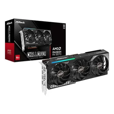 ASRock RX 9070 Challenger 16GB GDDR6 Graphics Card