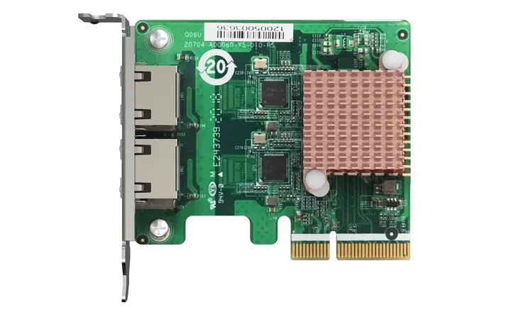 QNAP QXG-2G4T-I225 Quad Port 2.5GbE PCIe Network Expansion Card
