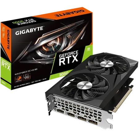 GIGABYTE GEFORCE RTX 3050 WINDFORCE OC V2 8GB GDDR6