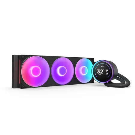 NZXT KRAKEN ELITE 360 RGB V2 - 360MM AIO LIQUID COOLER RGB CORE FAN - SINGLE FRAME (WHITE)-RL-KR36E-W2