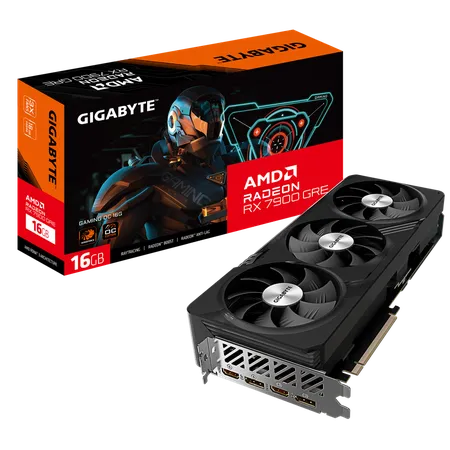 Gigabyte Radeon RX 7900 GRE Gaming OC 16GB GDDR6 Graphics Card (GV-R79GREGAMING-OC-16GD)