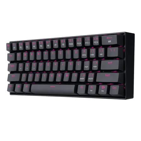 REDRAGON K630 PINK LED DRAGON BORN (BROWN SWITCH) KEYBOARD BLACK