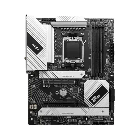 MSI Pro B650-A WiFi DDR5 AMD AM5 ATX WiFi 6E PCIe 4.0 Gaming Motherboard