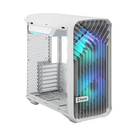 FRACTAL DESIGN Torrent Compact RGB EATX TG Clear Tint Mid Tower Cabinet (White)