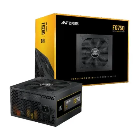 Ant Esports FG750 V2 - 80 Plus Gold Certified 750 Watt Full-Modular Power Supply