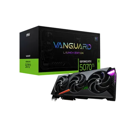 MSI GeForce RTX 5070 Ti Vanguard SOC 16GB Nvidia Graphic Card