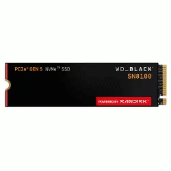 Western Digital WD 1TB SN8100 PCIe Gen 5 Internal NVMe SSD with Speed Upto 14900MB/s and 5 Years Limited Warranty