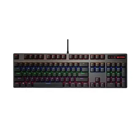 RAPOO V500 Pro RGB Mechanical Wired Gaming Keyboard ( Purple ) ( Mechanical Switches )