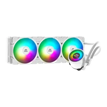 Ant Esports ICE-360 360mm Addressable RGB 2600 RPM AIO I CPU Liquid Cooler (White)