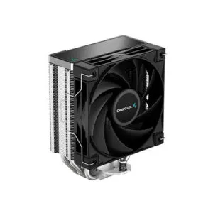 DeepCool AK400 120 mm Air CPU Cooler (Black), Single FDB PWM Fan, Quad Heatpipe Matrix‑Fin Heatsink, LGA & AM4/AM5 Socket Support