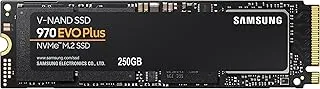 SAMSUNG 970 EVO Plus SSD 250GB - M.2 NVMe Interface Internal Solid State Drive with V-NAND Technology (MZ-V7S250B/AM)