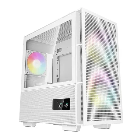 DEEPCOOL CH360 Digital ARGB ATX Mid Tower Cabinet (White)