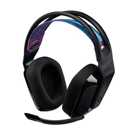 LOGITECH G535 Lightspeed Wireless Stereo Gaming Headphone ( Black ) ( PC / Mobile / Mac )