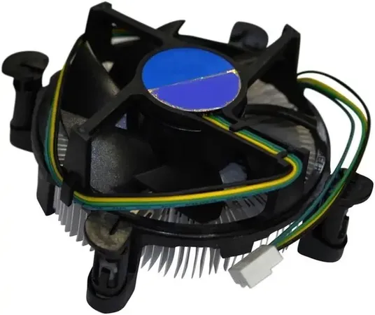 DooBuy E97379-001 Core i3/i5/i7 Socket 1150/1155/1156 4-Pin Connector CPU Cooler Cooling Fan Processor Cooler