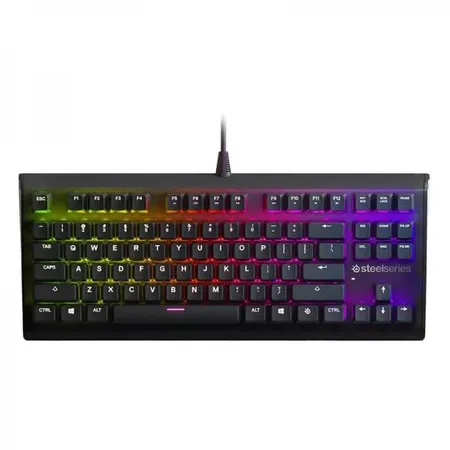 STEELSERIES Apex 750 Full Size Mechanical Wired Gaming Keyboard ( Black ) ( QX2 / Clicky Red Switch )