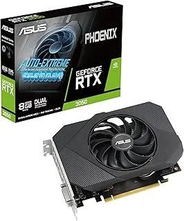 ASUS Phoenix GeForce RTX™ 3050 V2 8GB GDDR6 Graphics Card (Black) - PH-RTX3050-8G-V2