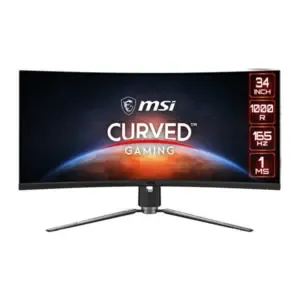 MSI MPG 34 inch Artymis 343CQR UWQHD 165Hz Curved Gaming Monitor