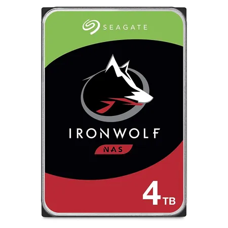 Seagate NAS IronWolf HDD ST4000VN006 4TB 256MB Cache SATA Hard Drive
