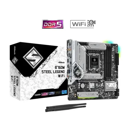 ASROCK B760M Steel Legend Wifi DDR5 Intel Motherboard