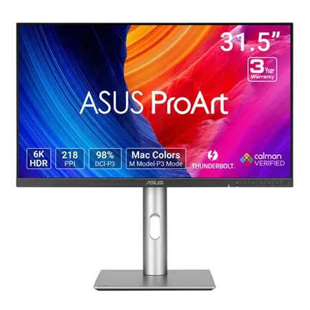 ASUS ProArt PA32QCV 32-inch (31.5-inch viewable) IPS Display 6K Professional Monitor