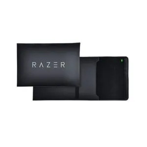 Razer Protective Sleeve V2, 17.3 Inch Laptop Sleeve, PVC Water Resistant Canvas, Flip Out Mouse Mat, Velcro Closure