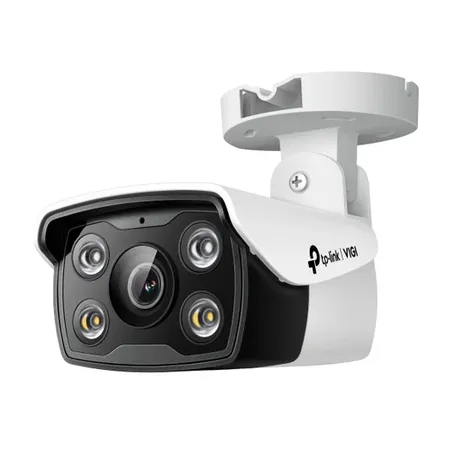 TP-Link VIGI C340 4MP 4MM 24h Full Color Outdoor IR Bullet Network Camera AI Detection