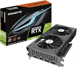 GIGABYTE GV-N3060EAGLE OC-12GD 12GB GDDR6 pci_Express_x16 Graphics Card