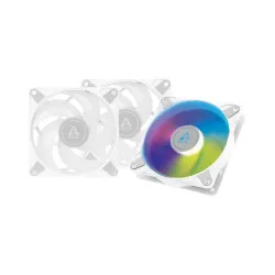 Arctic P12 PWM PST A-RGB Cabinet Fan (Triple Pack) - White