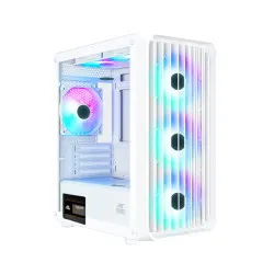 Ant Esports 205 Mini 6F Mid Tower Gaming Cabinet - White