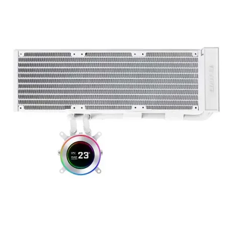 LIAN LI Hydroshift II LCD-C 360N Fanless CPU Liquid Cooler ( White )
