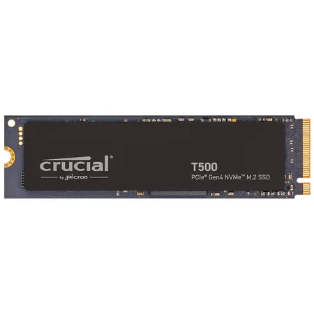 Crucial T500 500GB Gen4 NVMe M.2 Internal Gaming SSD, Up to 7200MB/s, Laptop & Desktop Compatible + 1mo Adobe CC All Apps - CT500T500SSD8