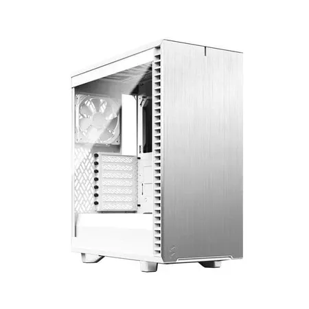 FRACTAL DESIGN Define 7 Compact Clear ATX Mid Tower Cabinet (White)