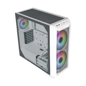COOLER MASTER HAF 500 MID-TOWER E-ATX CABINET WHITE