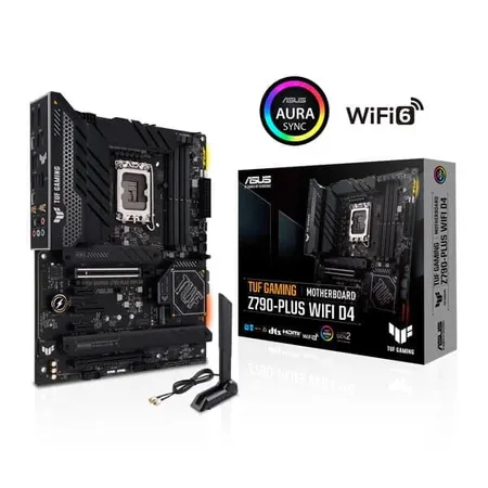 ASUS TUF GAMING Z790-PLUS WIFI DDR5 Intel Z790 LGA 1700 ATX Gaming Motherboard