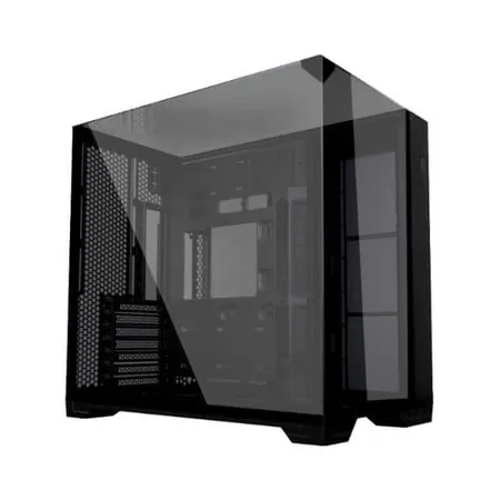 LIAN LI O11 Vision Compact EATX Mid Tower Cabinet ( Black )