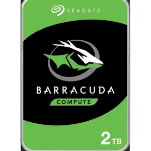 Seagate BarraCuda 2TB Internal Hard Drive HDD – 3.5 Inch SATA 6 Gb/s 7200 RPM 64 MB Cache