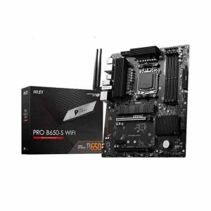 MSI Pro B650-S WiFi DDR5 AMD AM5 ATX WiFi 6E PCIe 4.0 Gaming Motherboard