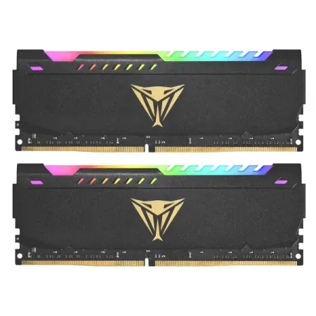 Patriot 32GB Viper Steel RGB DDR4 RAM 3600MHz CL18 UDIMM Memory Kit (2X16GB)