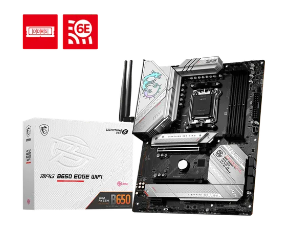 MSI MPG B650 Edge WIFI ATX Motherboard