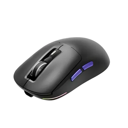 KREO Pegasus Ultra Light Wireless Ambidextrous Gaming Mouse ( 26000DPI / 6 macro Buttons ) ( Black)