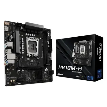 Gigabyte H810M H Intel H810 LGA1851 DDR5 Micro ATX Motherboard