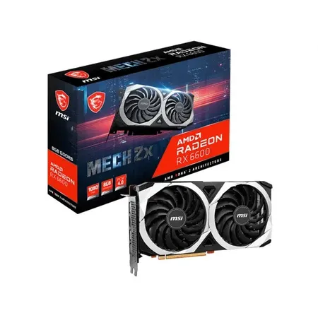 MSI Radeon RX 6600 MECH 2X 8G 8GB GDDR6 Graphic Card
