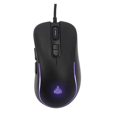 ANT ESPORTS GM270W Optical Wired Ergonomic Gaming Mouse ( GM270W ) (3200DPI / 7 Macro Button ) ( Black )