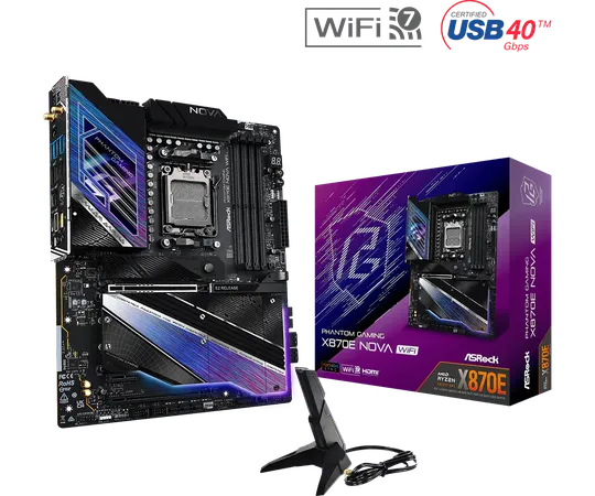 ASROCK X870E Nova WiFi DDR5 AMD Motherboard